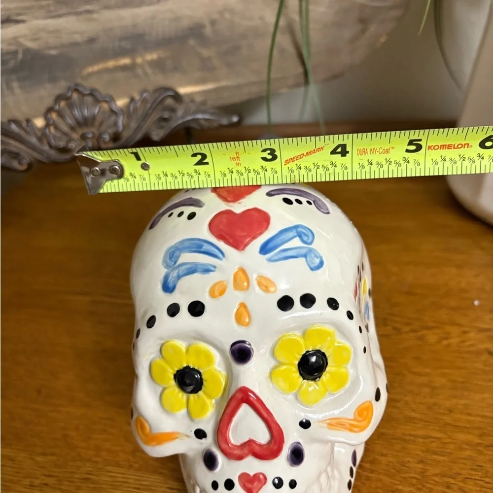 Hand Painted Sugar Skull Bank